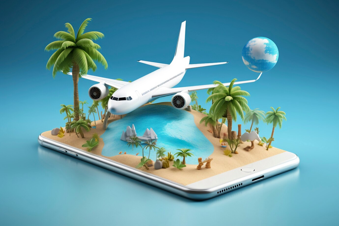3d airoplane ai